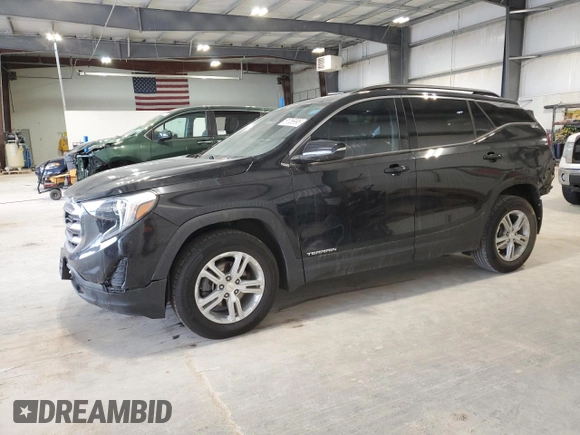 2019 GMC Terrain SLE with VIN 3GKALMEV8KL315145, listed as a Copart auction lot 51056995 with 69,423 mi miles and Salvage Title. Bid and sale history available at carsss.com. Image 1.