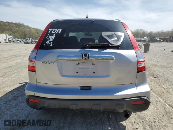 2008 Honda CR-V EX with VIN JHLRE48508C031746, listed as a Copart auction lot 54352465 with 231,250 mi miles and Salvage Title. Bid and sale history available at DreamBid. Image 6.