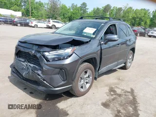 2024 Toyota RAV4 XLE with VIN 2T3P1RFV4RC481948, listed as a IAAI auction lot 42167101 with 8,044 mi miles and . Bid and sale history available at DreamBid. Image 17.
