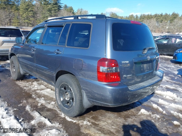 2006 Toyota Highlander w/3rd Row with VIN JTEEP21A760145674, listed as a IAAI auction lot 41567831 with 213,051 mi miles. Bid and sale history available at carsss.com. Image 3.