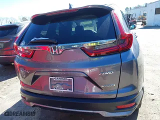 2021 Honda CR-V Touring with VIN 7FARW2H9XME012480, listed as a IAAI auction lot 41632487 with 59,684 mi miles. Bid and sale history available at carsss.com. Image 16.