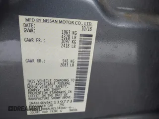 2019 Nissan Altima SV z VIN 1N4BL4DV6KC119773, wystawiony jako IAAI lot #41212083 z przebiegiem 110 671 mil mil oraz . Historia ofert i sprzedaży dostępna na DreamBid. Obrazek 9.