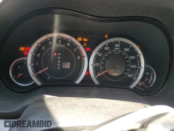 2009 Acura TSX with VIN JH4CU26679C010740, listed as a Copart auction lot 60935045 with 147,195 mi miles and Salvage title. Bid and sale history available at DreamBid. Image 9.