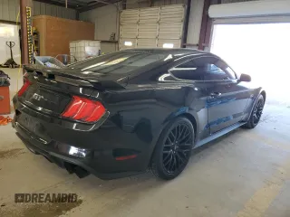 2018 Ford Mustang GT with VIN 1FA6P8CF0J5116524, listed as a Copart auction lot 45569095 with 71,050 mi miles and Salvage Title. Bid and sale history available at carsss.com. Image 3.