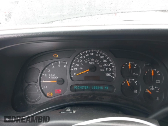 2003 Chevrolet Suburban LT z VIN 3GNFK16Z33G213287, wystawiony jako IAAI lot #41670719 z przebiegiem 190 245 mil mil oraz . Historia ofert i sprzedaży dostępna na DreamBid. Obrazek 7.
