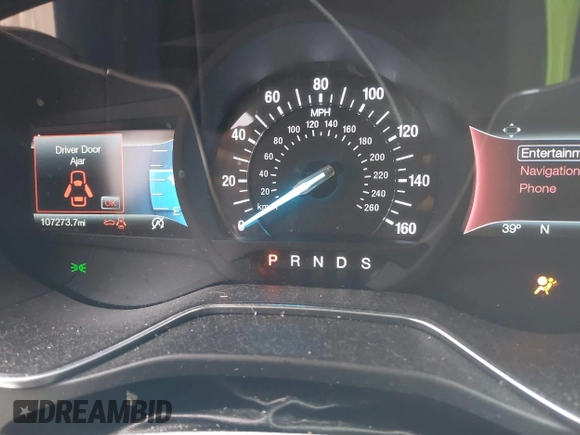 2018 Ford Fusion SE with VIN 3FA6P0HD6JR175468, listed as a IAAI auction lot 41989293 with 107,273 mi miles. Bid and sale history available at carsss.com. Image 7.