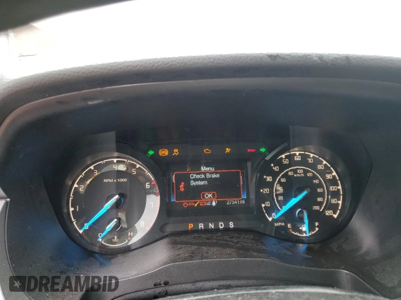 2021 Ford Ranger XL with VIN 1FTER4FH5MLD26185, listed as a Copart auction lot 58040675 with 27,541 mi miles and Salvage title. Bid and sale history available at DreamBid. Image 9.