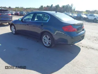 2011 Infiniti G37 x with VIN JN1CV6ARXBM354640, listed as a IAAI auction lot 42149111 with 107,520 mi miles. Bid and sale history available at carsss.com. Image 3.