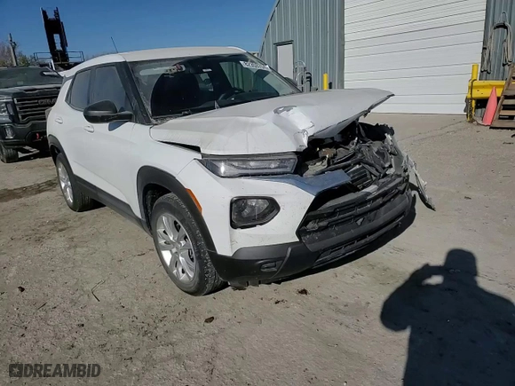 2023 Chevrolet TrailBlazer LS with VIN KL79MMS25PB016353, listed as a Copart auction lot 82353704 with 42,899 mi miles and Salvage Title. Bid and sale history available at carsss.com. Image 12.