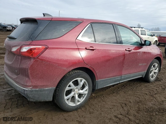 2018 Chevrolet Equinox LT with VIN 2GNAXKEX5J6154110, listed as a Copart auction lot 47374695 with 36,083 mi miles and Clean Title. Bid and sale history available at carsss.com. Image 3.