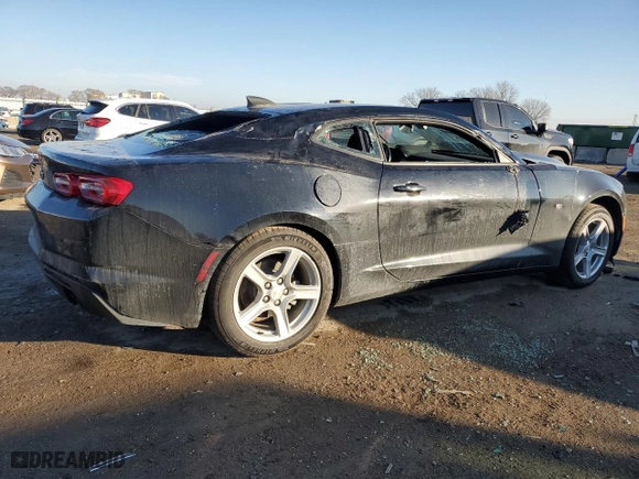 2020 Chevrolet Camaro 1LT with VIN 1G1FB1RX9L0114280, listed as a Copart auction lot 84051704 with NaN miles and Salvage Title. Bid and sale history available at carsss.com. Image 3.