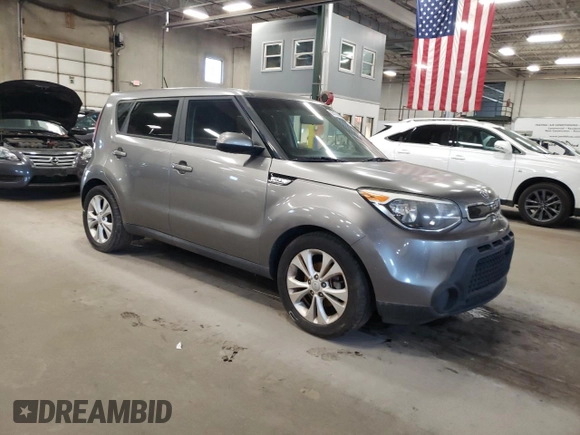 2015 Kia Soul + with VIN KNDJP3A5XF7182947, listed as a Copart auction lot 55101465 with 151,443 mi miles and Clean Title. Bid and sale history available at DreamBid. Image 4.
