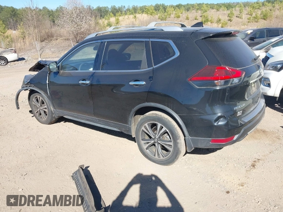 2019 Nissan Rogue SV with VIN JN8AT2MT9KW261269, listed as a IAAI auction lot 41699970 with 37,872 mi miles and . Bid and sale history available at DreamBid. Image 3.