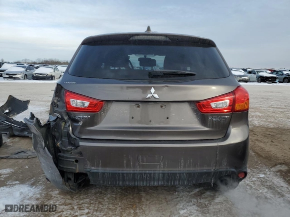2017 Mitsubishi Outlander Sport ES 2.0 with VIN JA4AP3AU8HZ029007, listed as a Copart auction lot 45379905 with 88,193 mi miles and Salvage Title. Bid and sale history available at carsss.com. Image 6.