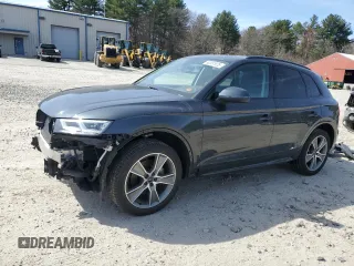 2019 Audi Q5 Premium Plus with VIN WA1BNAFY9K2044951, listed as a Copart auction lot 50551925 with 28,405 mi miles and Salvage Title. Bid and sale history available at carsss.com. Image 1.