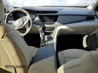 2024 Cadillac XT5 FWD Premium Luxury with VIN 1GYKNCRSXRZ720148, listed as a Copart auction lot 75116124 with 0 mi miles and Non Repairable. Bid and sale history available at carsss.com. Image 8.