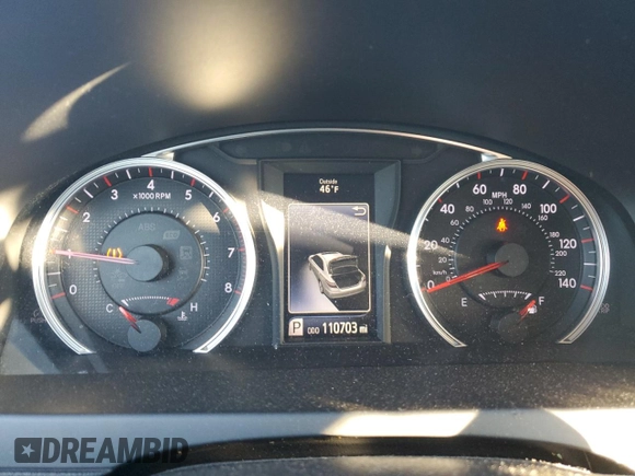 2015 Toyota Camry XLE with VIN 4T1BF1FK1FU499880, listed as a Copart auction lot 47178495 with 110,703 mi miles and Salvage Title. Bid and sale history available at DreamBid. Image 9.