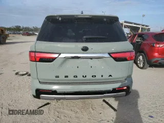 2024 Toyota Sequoia SR5 with VIN 7SVAAABA1RX041910, listed as a Copart auction lot 76440414 with 3,567 mi miles and Salvage Title. Bid and sale history available at carsss.com. Image 6.