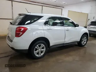 2017 Chevrolet Equinox LS with VIN 2GNALBEK6H1522849, listed as a Copart auction lot 69534734 with 203,051 mi miles and Salvage Title. Bid and sale history available at carsss.com. Image 3.