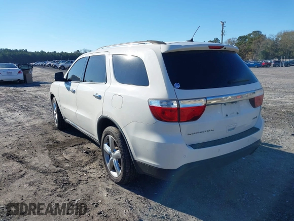 2011 Dodge Durango Citadel with VIN 1D4RE5GG9BC695866, listed as a IAAI auction lot 41231696 with 178,925 mi miles. Bid and sale history available at carsss.com. Image 3.
