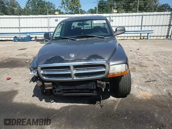2003 Dodge Dakota Sport with VIN 1D7HL38N43S184708, listed as a Copart auction lot 73320964 with 143,398 mi miles and Salvage Title. Bid and sale history available at carsss.com. Image 11.