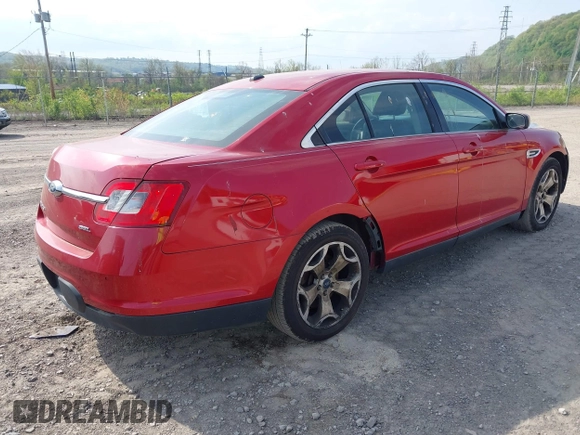 2011 Ford Taurus SEL with VIN 1FAHP2EW5BG127110, listed as a IAAI auction lot 42154950 with 227,549 mi miles. Bid and sale history available at carsss.com. Image 4.