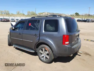 2013 Honda Pilot Touring with VIN 5FNYF4H99DB011078, listed as a Copart auction lot 53718495 with Not Provided miles and Salvage Title. Bid and sale history available at DreamBid. Image 2.