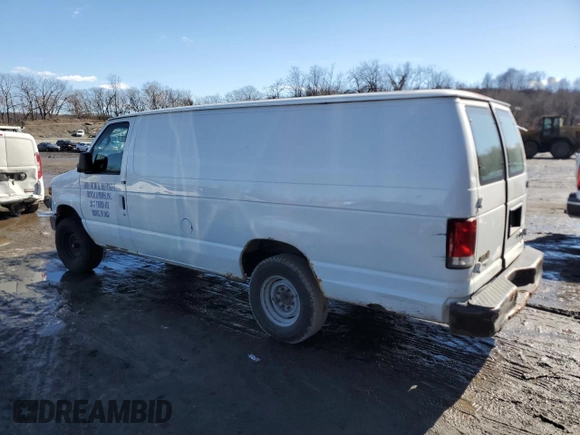 2013 Ford Econoline Cargo Commercial with VIN 1FTNS2EW3DDA17379, listed as a Copart auction lot 47025035 with Not Provided miles and Clean Title. Bid and sale history available at carsss.com. Image 2.