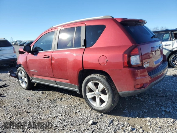 2016 Jeep Compass Sport with VIN 1C4NJDBB0GD713069, listed as a Copart auction lot 80003774 with 92,872 mi miles and Salvage title. Bid and sale history available at DreamBid. Image 2.