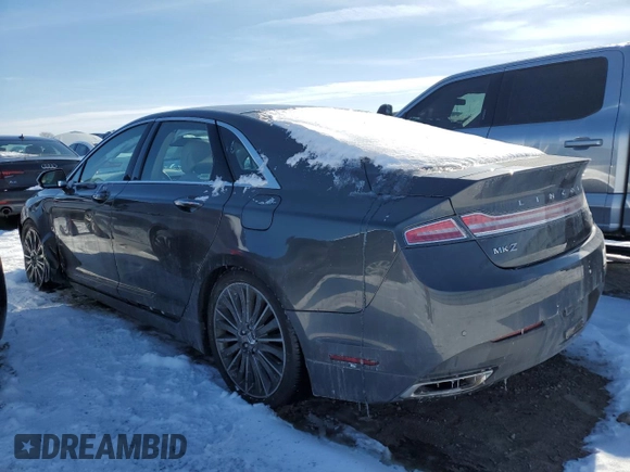 2016 Lincoln MKZ with VIN 3LN6L2JK8GR633834, listed as a Copart auction lot 45532625 with 164,478 mi miles and Salvage Title. Bid and sale history available at carsss.com. Image 2.