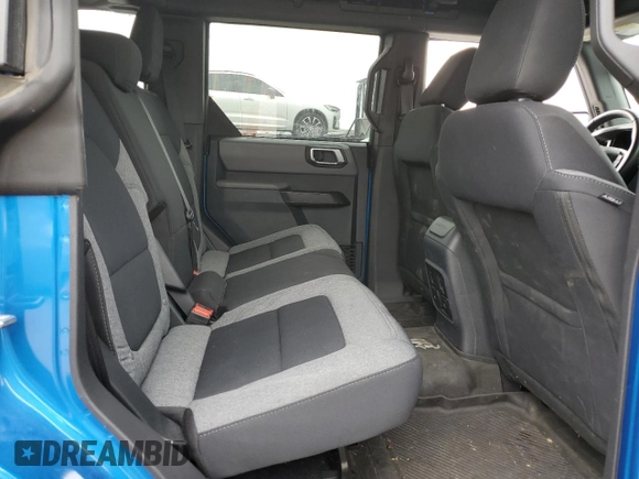 2023 Ford Bronco with VIN 1FMEE5BP5PLB60216, listed as a Copart auction lot 53698025 with 19,719 mi miles and Salvage title. Bid and sale history available at DreamBid. Image 11.