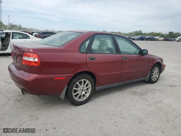 2004 Volvo S40 with VIN YV1VS27594F064581, listed as a Copart auction lot 52442645 with 176,358 mi miles and Salvage Title. Bid and sale history available at carsss.com. Image 3.