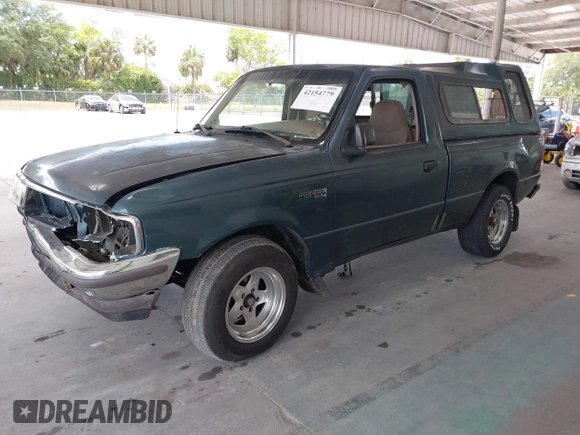 1997 Ford Ranger XLT with VIN 1FTCR10A6VUC10779, listed as a IAAI auction lot 42154779 with 155,914 mi miles and . Bid and sale history available at DreamBid. Image 17.