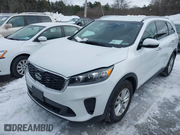 2019 Kia Sorento LX with VIN 5XYPGDA39KG452763, listed as a IAAI auction lot 41585609 with 71,503 mi miles. Bid and sale history available at carsss.com. Image 17.