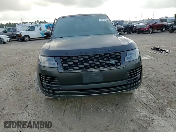 2020 Land Rover Range Rover with VIN SALGS5SE1LA400235, listed as a Copart auction lot 54454995 with 58,884 mi miles and Salvage title. Bid and sale history available at DreamBid. Image 14.