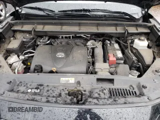 2020 Toyota Highlander L with VIN 5TDCZRBH2LS037465, listed as a Copart auction lot 55826835 with 104,868 mi miles and Salvage title. Bid and sale history available at DreamBid. Image 12.