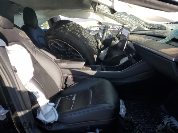 2018 Tesla Model 3 Long Range Battery with VIN 5YJ3E1EA2JF172233, listed as a Copart auction lot 50363685 with Not Provided miles and Salvage Title. Bid and sale history available at DreamBid. Image 7.