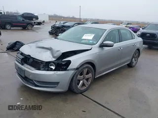 2014 Volkswagen Passat Wolfsburg Edition with VIN 1VWAT7A32EC028320, listed as a IAAI auction lot 41456457 with 173,581 mi miles and . Bid and sale history available at DreamBid. Image 2.
