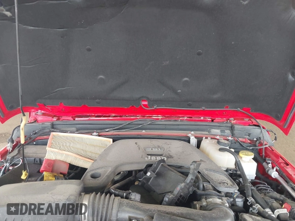 2021 Jeep Gladiator Willys with VIN 1C6HJTAG7ML602130, listed as a IAAI auction lot 42161745 with 49,576 mi miles and . Bid and sale history available at DreamBid. Image 10.