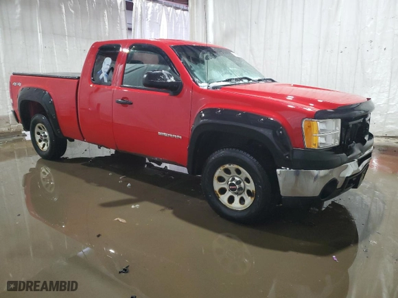 2011 GMC Sierra 1500 Work Truck with VIN 1GTR2TE31BZ382978, listed as a Copart auction lot 42587375 with 120,928 mi miles and Salvage Title. Bid and sale history available at carsss.com. Image 4.