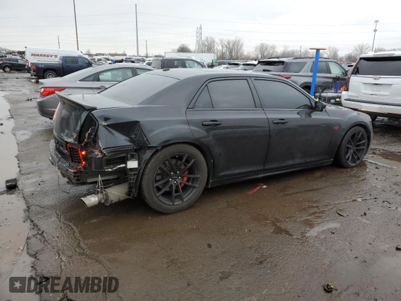 2012 Chrysler 300 SRT8 with VIN 2C3CCAFJ0CH801090, listed as a Copart auction lot 86537394 with 126,439 mi miles and Clean Title. Bid and sale history available at carsss.com. Image 3.