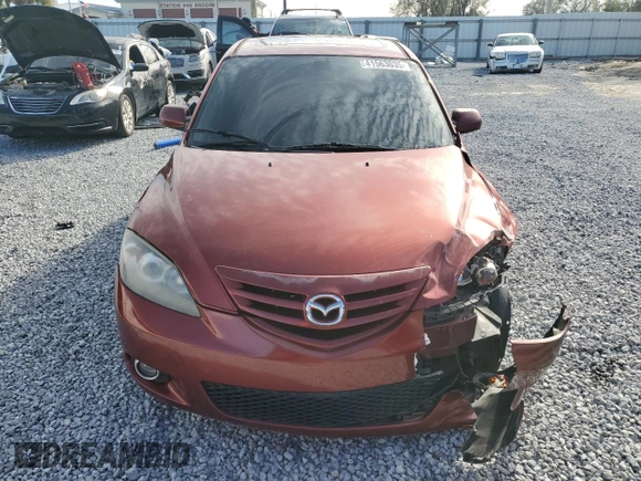 2006 Mazda 3 S Grand Touring with VIN JM1BK343061499619, listed as a Copart auction lot 41563035 with 139,511 mi miles and Salvage Title. Bid and sale history available at DreamBid. Image 5.