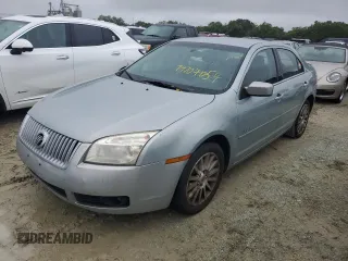 2007 Mercury Milan Premier with VIN 3MEHM08Z67R626333, listed as a Copart auction lot 74704054 with 0 mi miles and Salvage Title. Bid and sale history available at carsss.com. Image 1.