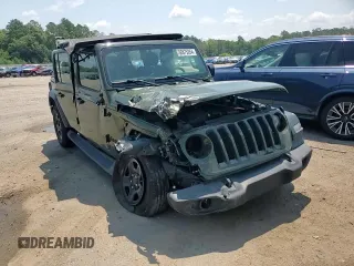 2021 Jeep Wrangler Unlimited Sport with VIN 1C4HJXDG6MW737612, listed as a Copart auction lot 60875264 with 29,220 mi miles and Salvage title. Bid and sale history available at DreamBid. Image 11.