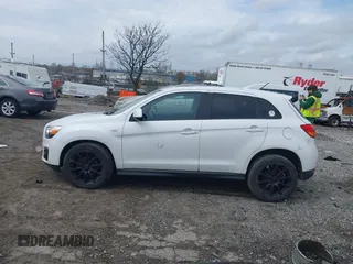2014 Mitsubishi Outlander Sport ES with VIN 4A4AR3AU4EE013172, listed as a IAAI auction lot 41953645 with 145,322 mi miles. Bid and sale history available at carsss.com. Image 14.