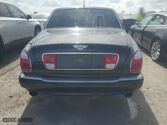 2006 Bentley Arnage R with VIN SCBLC37F26CX11385, listed as a Copart auction lot 76563524 with NaN miles and Salvage Title. Bid and sale history available at carsss.com. Image 6.