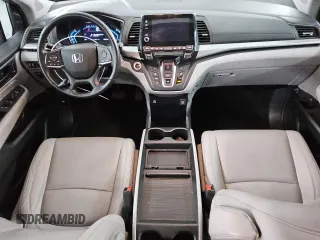 2022 Honda Odyssey EX-L with VIN 5FNRL6H78NB051774, listed as a Copart auction lot 48158075 with 35,280 mi miles and Clean Title. Bid and sale history available at DreamBid. Image 8.