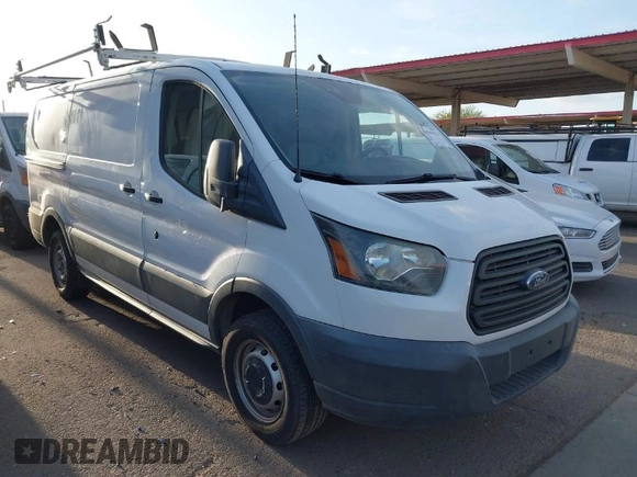 2016 Ford Transit Cargo with VIN 1FTYR1YM9GKA86106, listed as a IAAI auction lot 41943153 with 132,443 mi miles and . Bid and sale history available at DreamBid. Image 1.