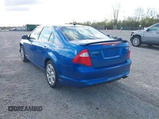 2011 Ford Fusion SE with VIN 3FAHP0HA3BR120444, listed as a IAAI auction lot 42031478 with 132,401 mi miles. Bid and sale history available at carsss.com. Image 3.