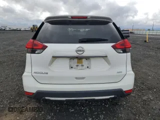 2017 Nissan Rogue SL with VIN JN8AT2MV5HW015426, listed as a Copart auction lot 57619945 with 215,075 mi miles and Salvage title. Bid and sale history available at DreamBid. Image 6.